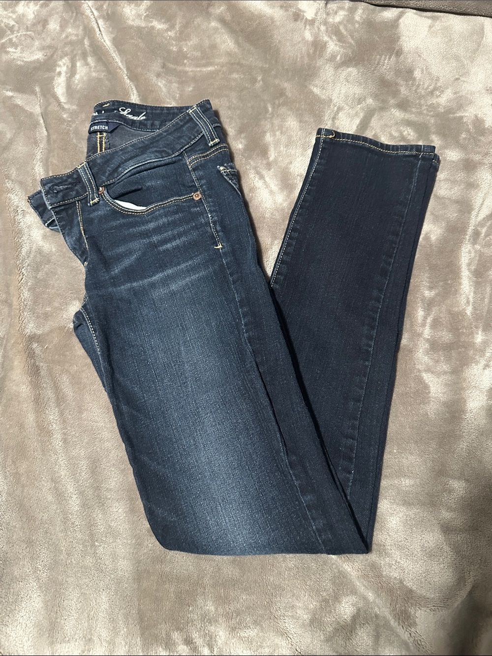 American Eagle Outfitters Women's Skinny Jeans - Dark Indigo